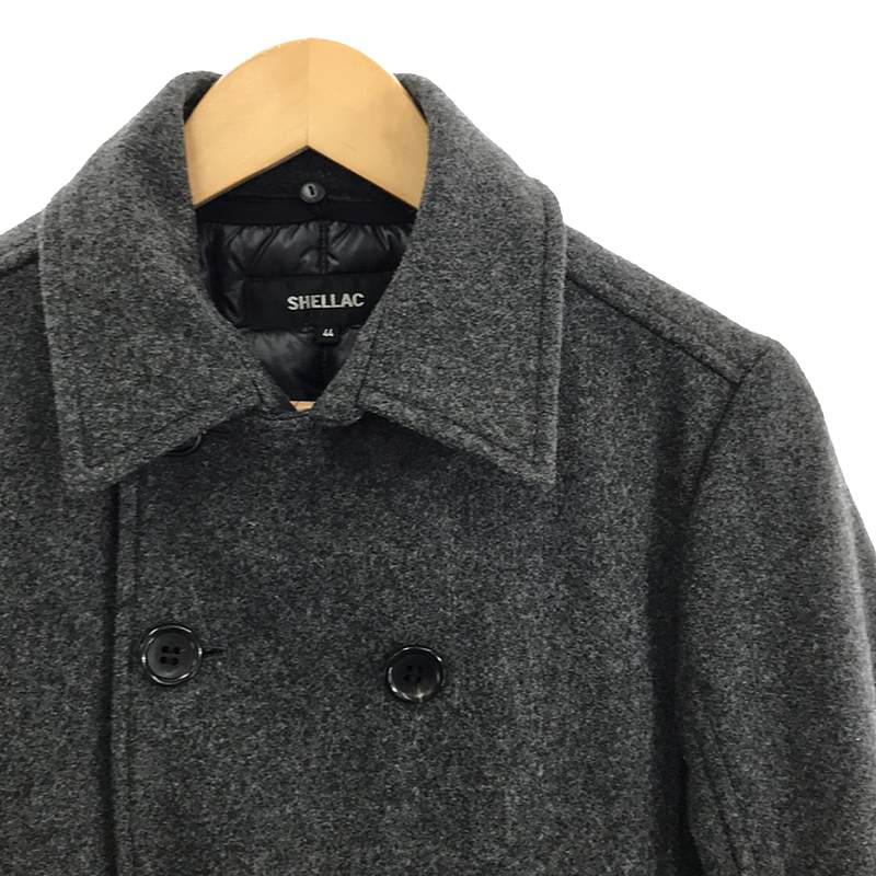 SHELLAC / シェラック ダウンライナー付 ウールPコート