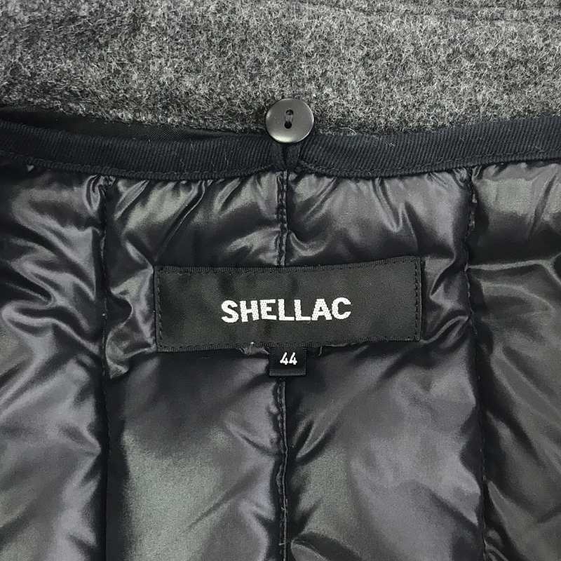 SHELLAC / シェラック ダウンライナー付 ウールPコート