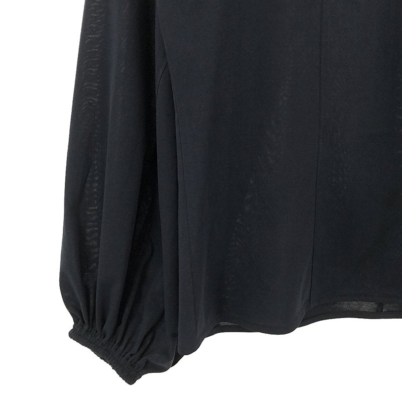 OUD / ウード パネル切替 パフスリーブ プルオーバーブラウス