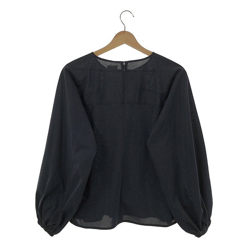 OUD / ウード パネル切替 パフスリーブ プルオーバーブラウス