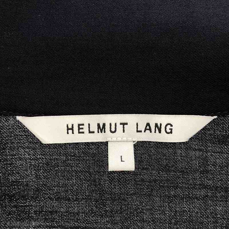 HELMUT LANG / ヘルムートラング サイドスリット ロングシャツワンピース