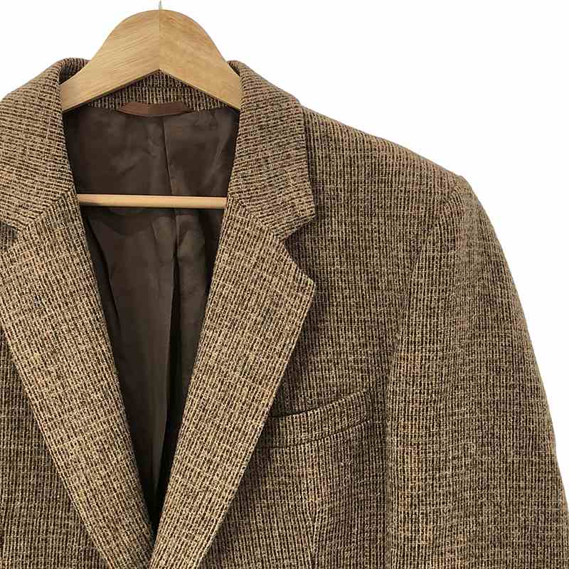 VINTAGE / ヴィンテージ古着 英国製 HORNES ウール ツイード 2B テーラードジャケット