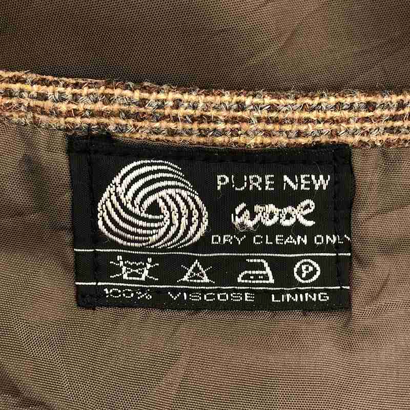 VINTAGE / ヴィンテージ古着 英国製 HORNES ウール ツイード 2B テーラードジャケット