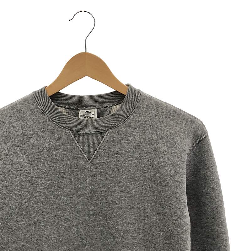 LOOPWHEELER / ループウィラー クルーネック スウェット プルオーバー