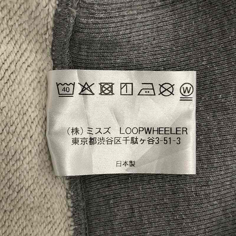LOOPWHEELER / ループウィラー クルーネック スウェット プルオーバー