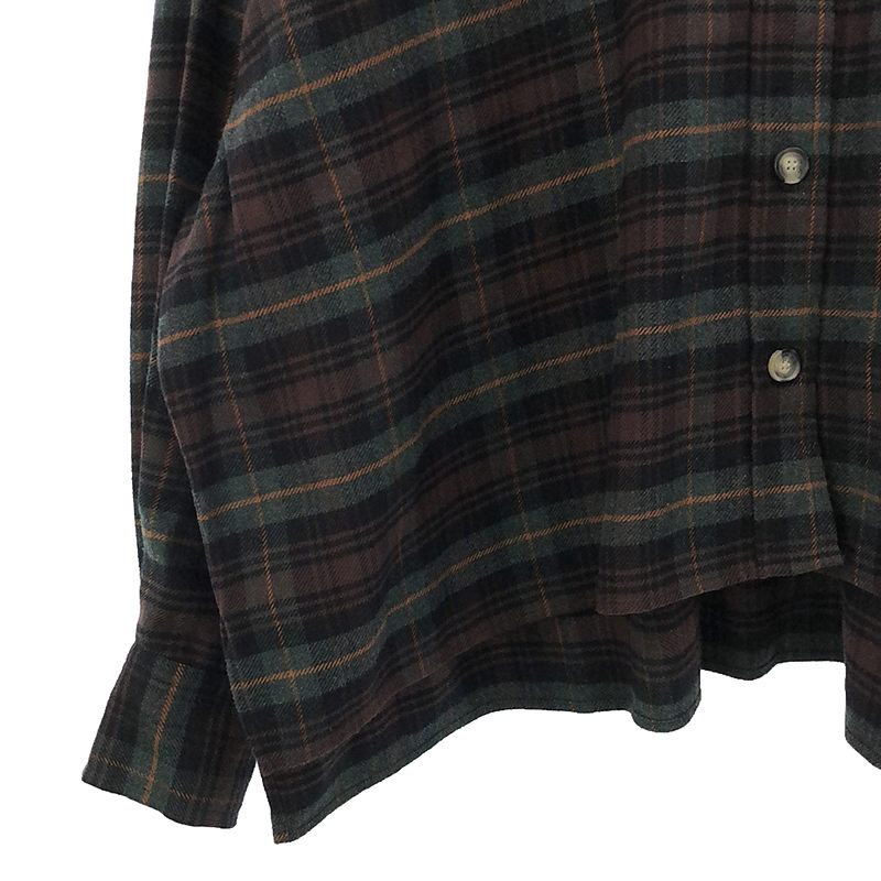 ISABEL MARANT ETOILE / イザベルマランエトワール フリルカラーチェックブラウス シャツ