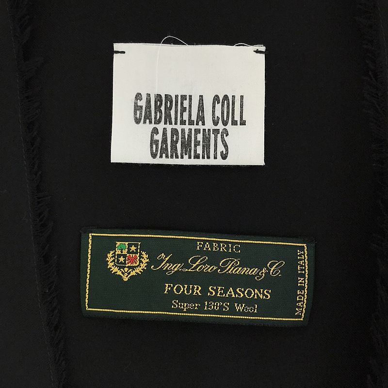 GABRIELA COLL GARMENTS / ガブリエラコールガーメンツ × Loro Piana / ロロピアーナ カットオフ シャツ ジャケット