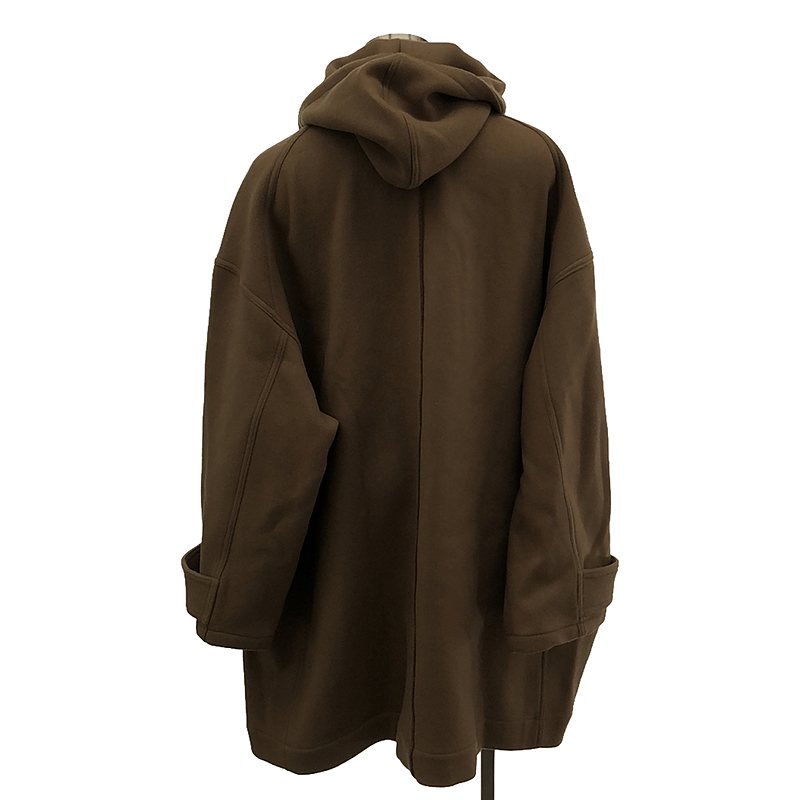 SHINYA KOZUKA / シンヤコヅカ HOODED ウールメルトン オーバーサイズ フーデッドコート