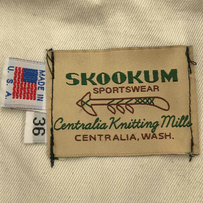 SKOOKUM / スクーカム レザー切替 ブルゾン スタジャン