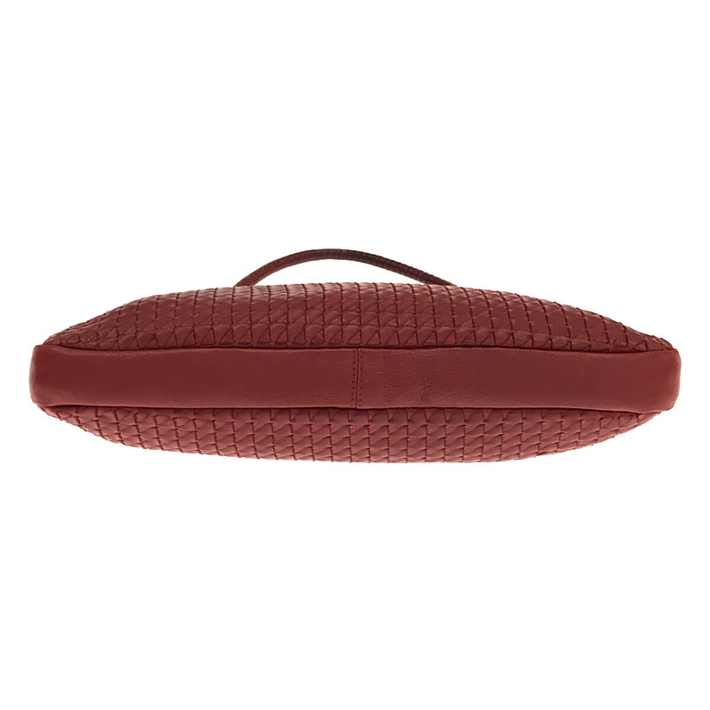BOTTEGA VENETA / ボッテガヴェネタ イントレチャート レザー ハンドバッグ 保存袋あり