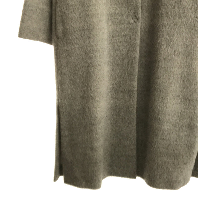 BEIGE， / ベイジ アルパカシャギー ノーカラーコート