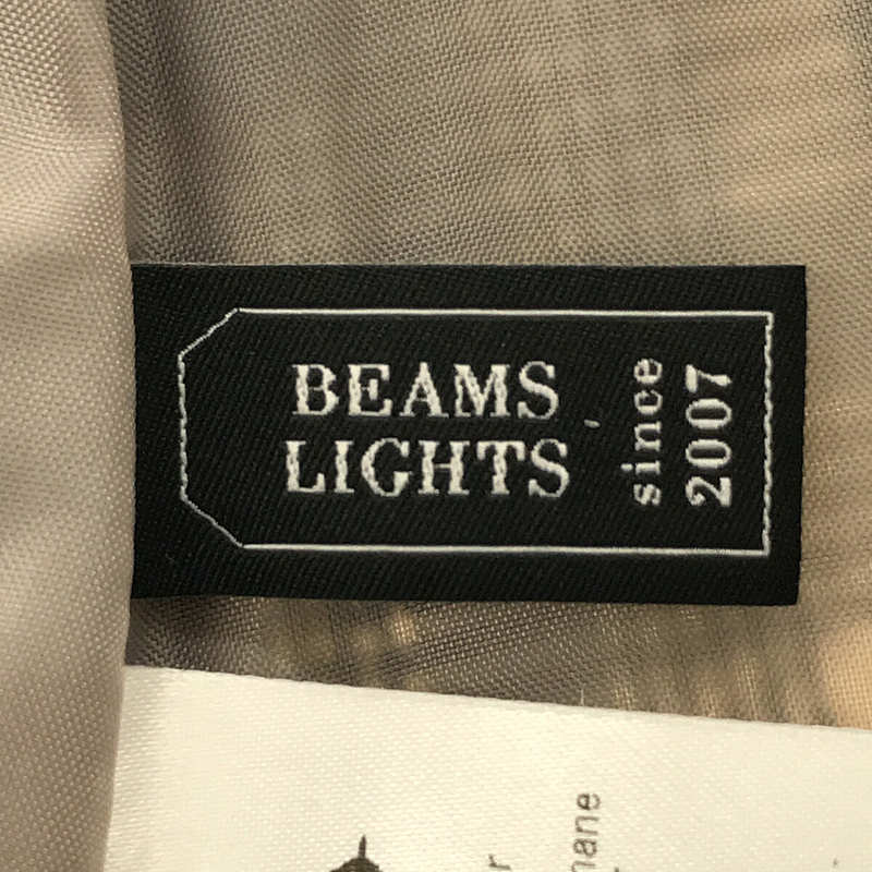 BEAMS LIGHTS / ビームス ライツ チェック 切り替え フレア スカート