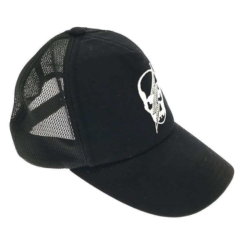 lucien pellat-finet / ルシアンペラフィネ スワロフスキー メッシュキャップ　コロネット