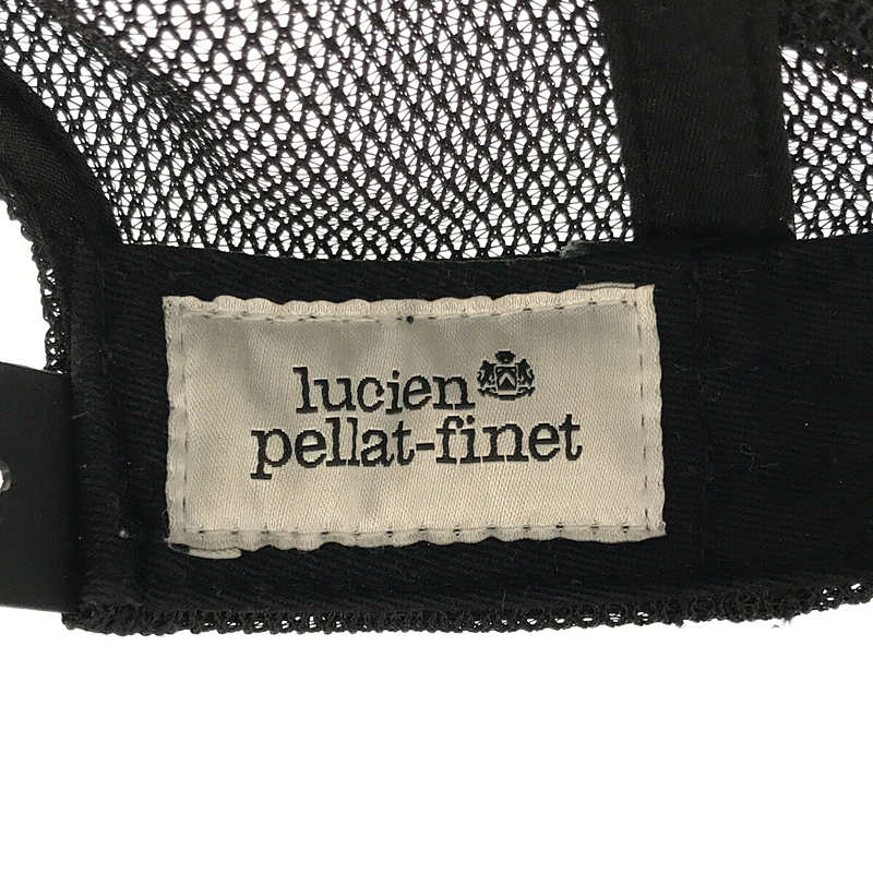 lucien pellat-finet / ルシアンペラフィネ スワロフスキー メッシュキャップ　コロネット