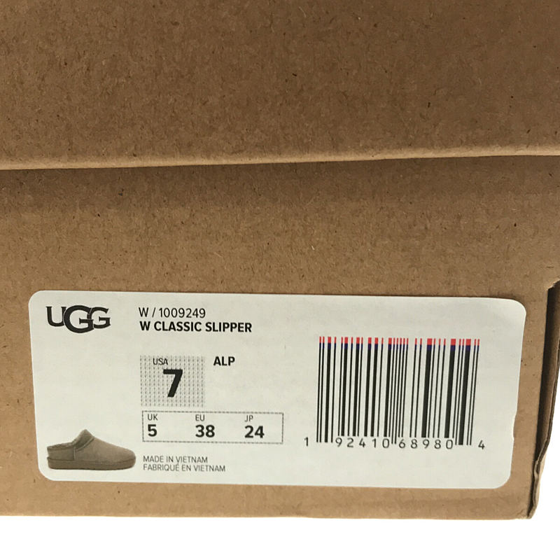 UGG / アグ FRAMeWORK 別注 UGG W CLASSIC SLIPPER ムートンスリッパ スリッポン