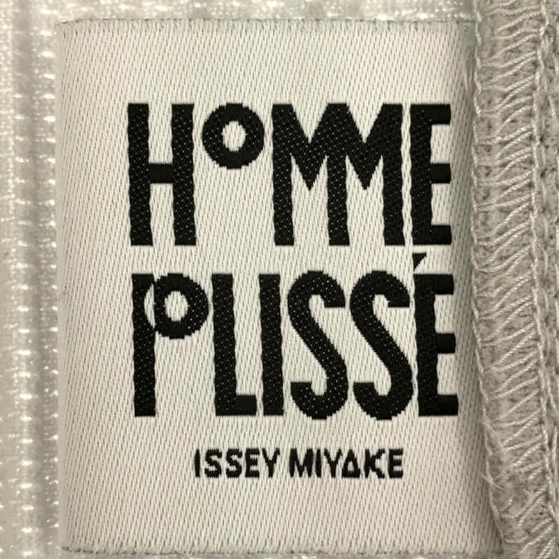 HOMME PLISSE ISSEY MIYAKE / オムプリッセ イッセイミヤケ BASICS ポリエステル プリーツ ポロシャツ