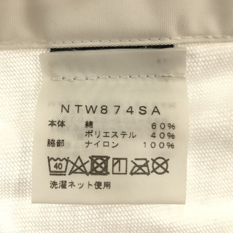 ノースフェイス sacai サイドジップTシャツ ホワイト NT8174SA - トップス