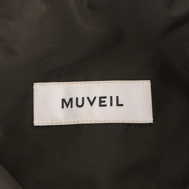 MUVEIL / ミュベール ビジュー装飾 フレアスカート