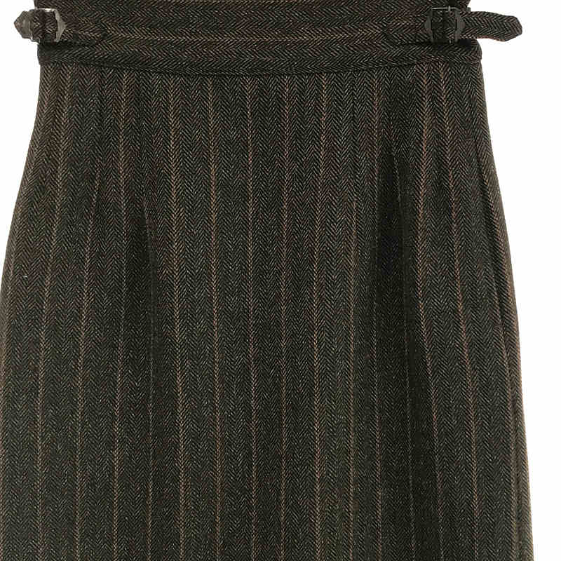 herringbone semi-tight skirt ヘリンボーンセミタイトスカートfoufou / フーフー