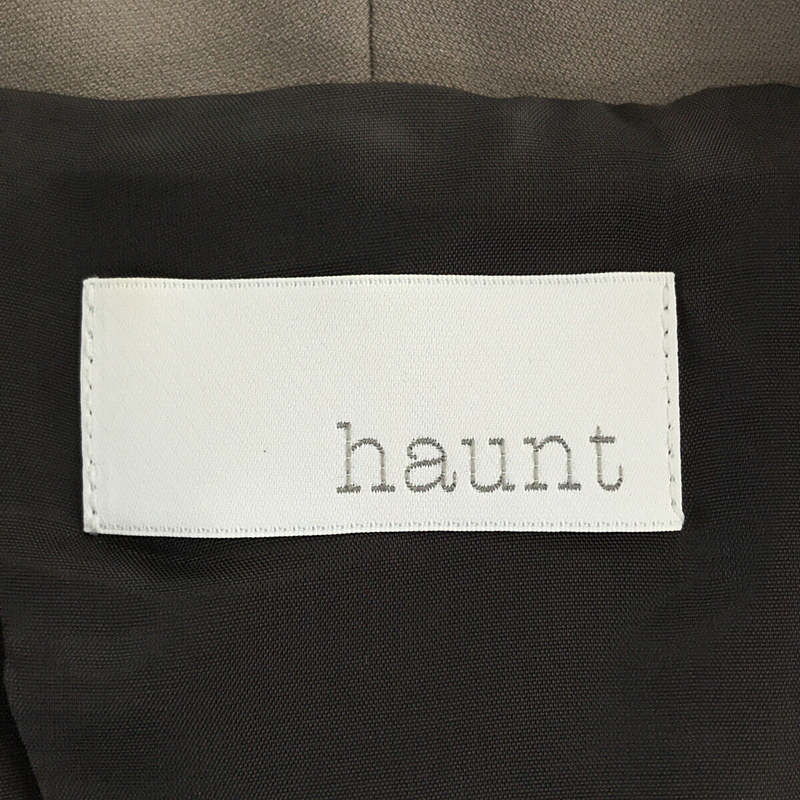 haunt / ハウント トリアセ ノースリーブ ロングジャケット