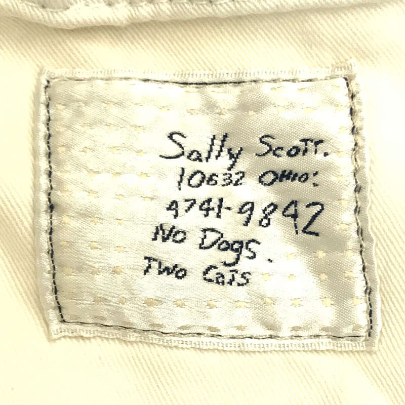 Sally Scott / サリースコット コットン ダメージ加工 5ポケット デニムパンツ