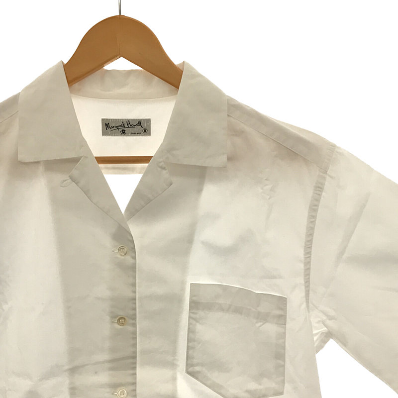 MARGARET HOWELL / マーガレットハウエル ヴィンテージ 旧タグ コットン ボックス オープンカラー 半袖シャツ