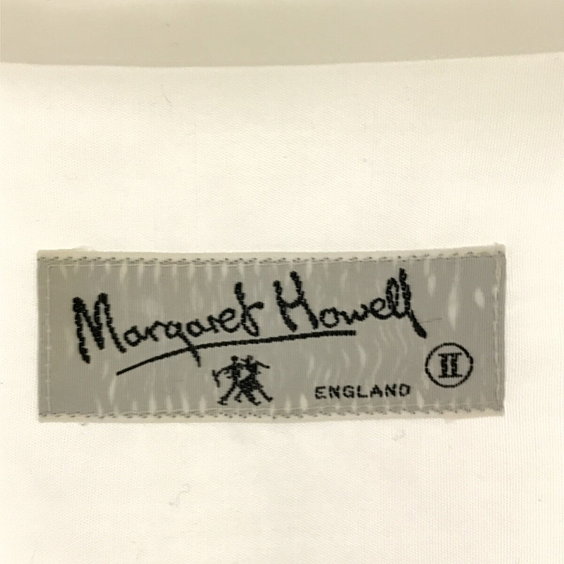 MARGARET HOWELL / マーガレットハウエル ヴィンテージ 旧タグ コットン ボックス オープンカラー 半袖シャツ