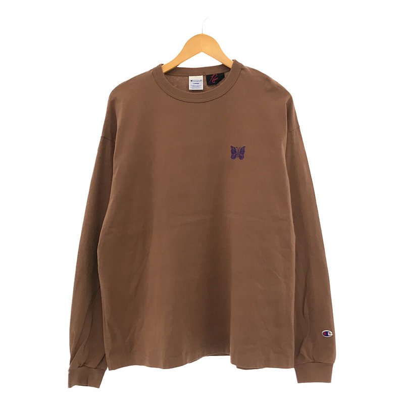 ×CHAMPION BEAMS BOY別注 ロッカールーム コットン L/SカットソーNeedles / ニードルス