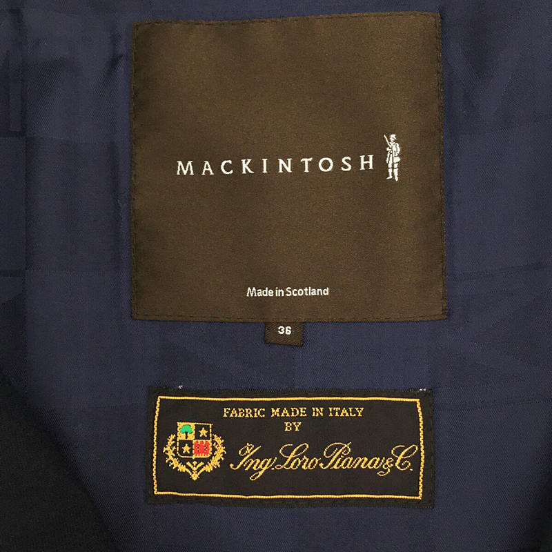 MACKINTOSH / マッキントッシュ ロロピアーナ ベルテッド シングルコート