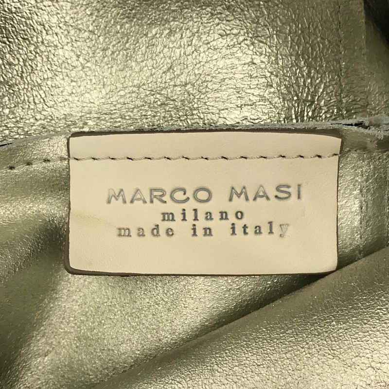 MARCO MASI / マルコマージ ゼブラ 総柄 巾着 バッグ