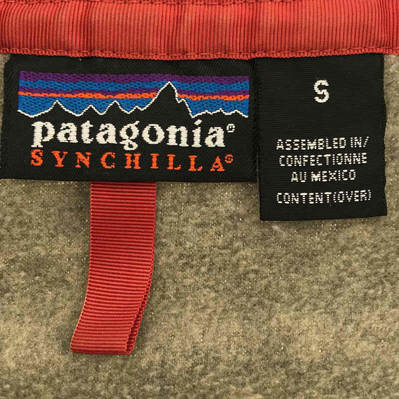 Patagonia / パタゴニア MEXICO製 VINTAGE シンチラスナップT フリースプルオーバー