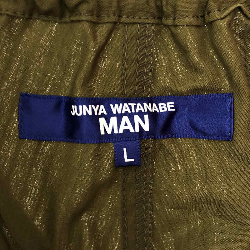 JUNYA WATANABE MAN / ジュンヤワタナベマン リップストップ ミリタリー カーゴ サルエル ショートパンツ