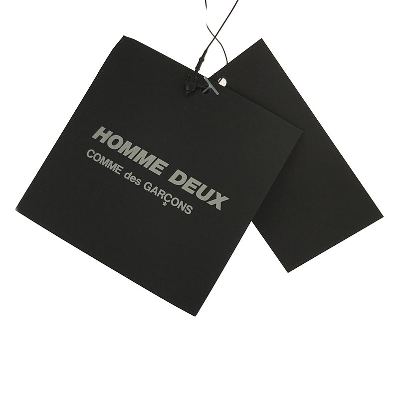 COMME des GARCONS HOMME DEUX / コムデギャルソンオムドゥ ウール製品縮絨 テーラードジャケット