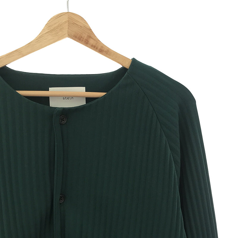 stein / シュタイン PLEATED KNIT CARDIGAN プリーツ ニット カーディガン