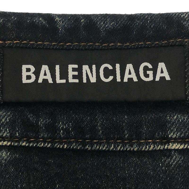 BALENCIAGA / バレンシアガ ビッグシルエット デニムシャツ