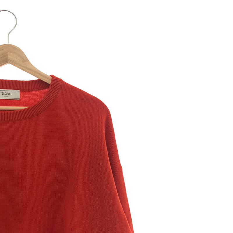 SLOBE IENA / スローブイエナ ウォッシャブルミラノクルーネックプルオーバー