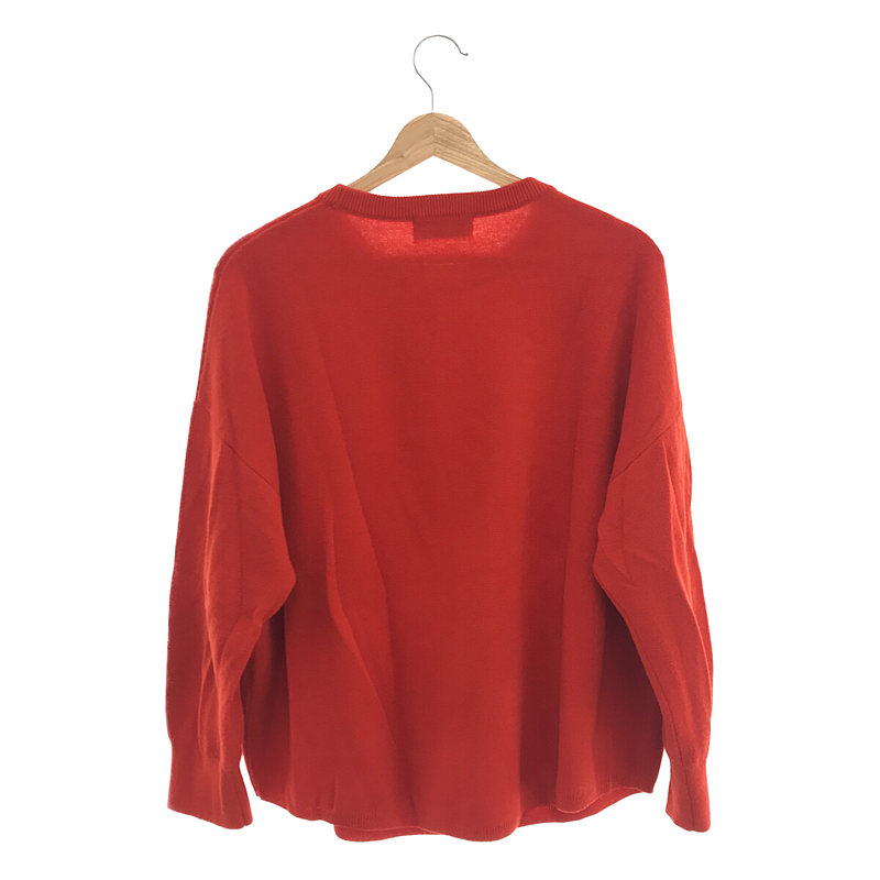 SLOBE IENA / スローブイエナ ウォッシャブルミラノクルーネックプルオーバー