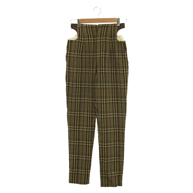 Wool Check Pants チェックパンツ