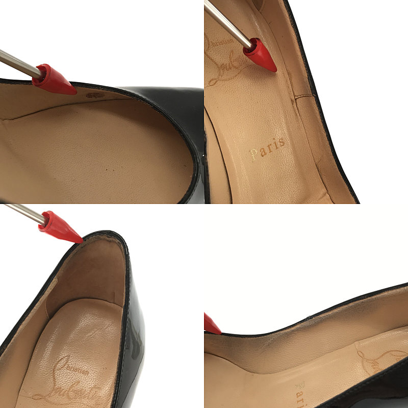 Christian Louboutin / クリスチャンルブタン エナメル ヒールパンプス