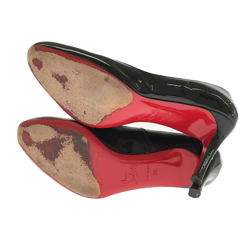 Christian Louboutin / クリスチャンルブタン エナメル ヒールパンプス