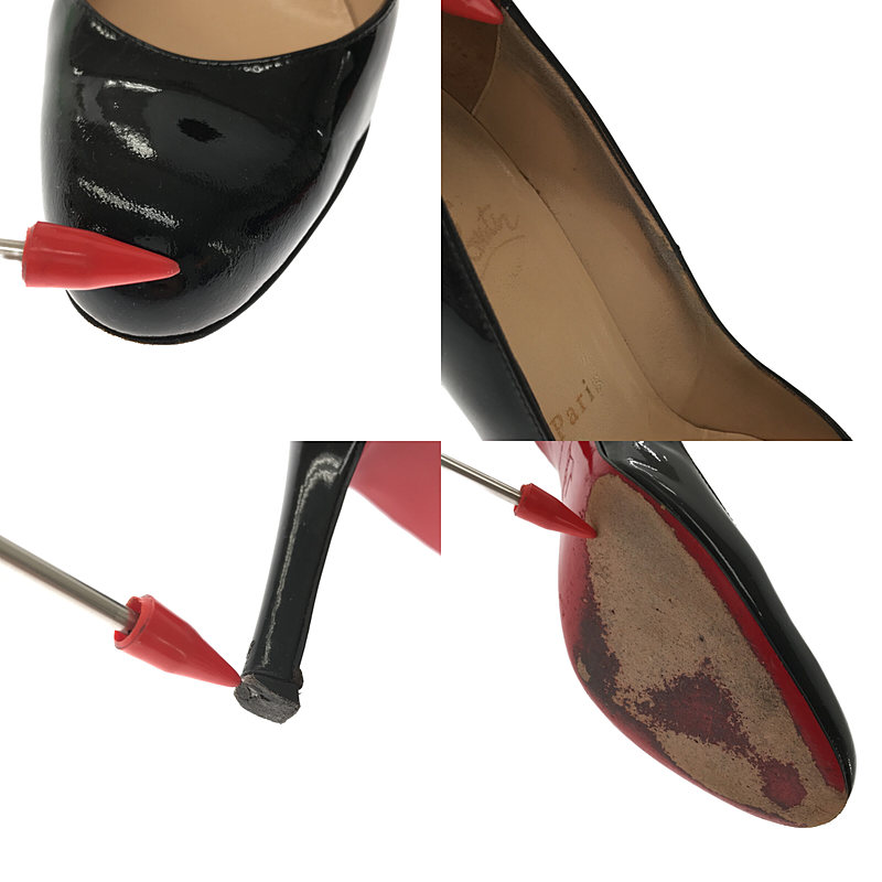 Christian Louboutin / クリスチャンルブタン エナメル ヒールパンプス