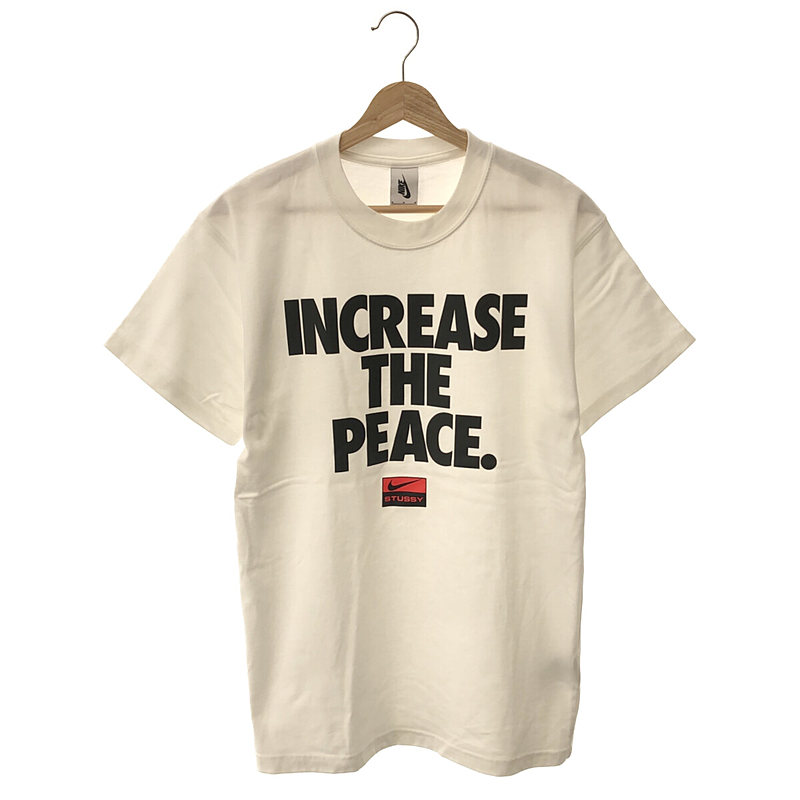 × NIKE / ナイキ コラボ Increase The Peace Tee  / ロゴ プリントTシャツ