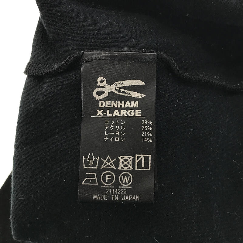 DENHAM / デンハム ビッグシルエット フリース プルオーバー