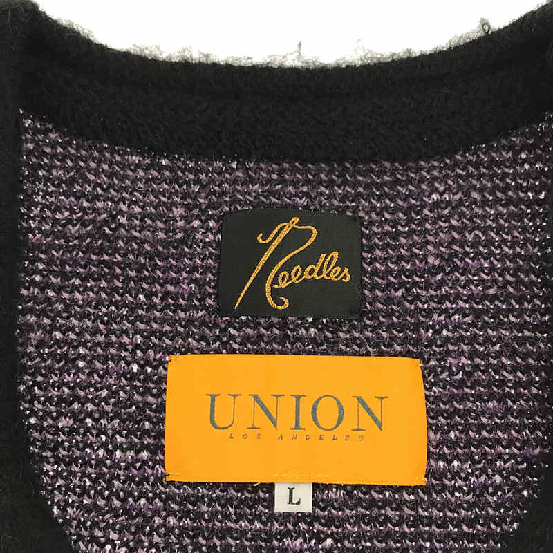 Needles / ニードルス × UNION TOKYO Mohair Cardigan / パピヨン モヘヤニットカーディガン