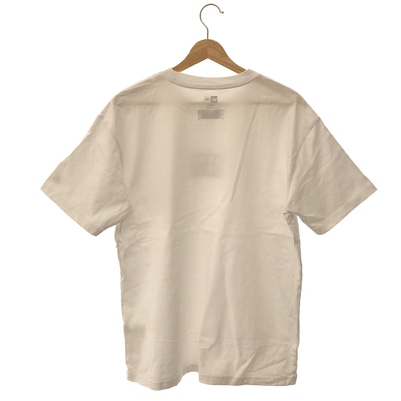 YOHJI YAMAMOTO POUR HOMME / ヨウジヤマモトプールオム x NEW ERA AW99 ERASER LOGO WHITE TEE / ニューエラ コラボ ロゴ Tシャツ