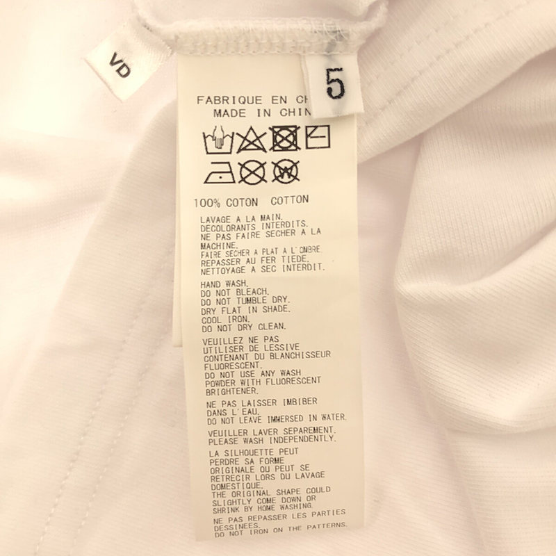 YOHJI YAMAMOTO POUR HOMME / ヨウジヤマモトプールオム x NEW ERA AW99 ERASER LOGO WHITE TEE / ニューエラ コラボ ロゴ Tシャツ