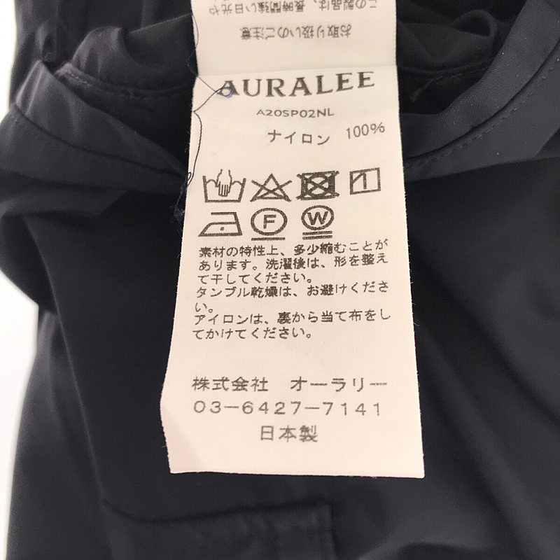 AURALEE / オーラリー LIGHT NYLON FATIGUE PANTS ライトナイロン ファティーグ パンツ