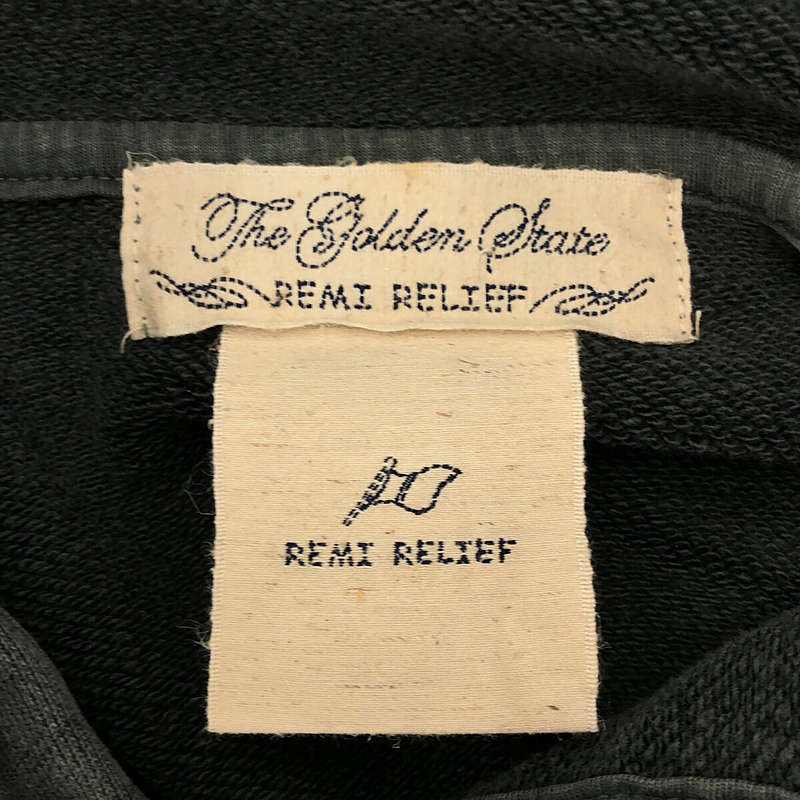 REMI RELIEF / レミレリーフ L'Appartement 取扱い Cape Sweat Parka ケープ スウェットパーカー