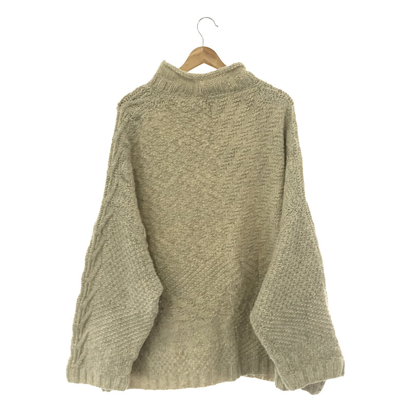 ISABELLA STEFANELLI / イザベラステファネリ Virginia Jumper - Aran / Irish wool-hand knitted / アランニット