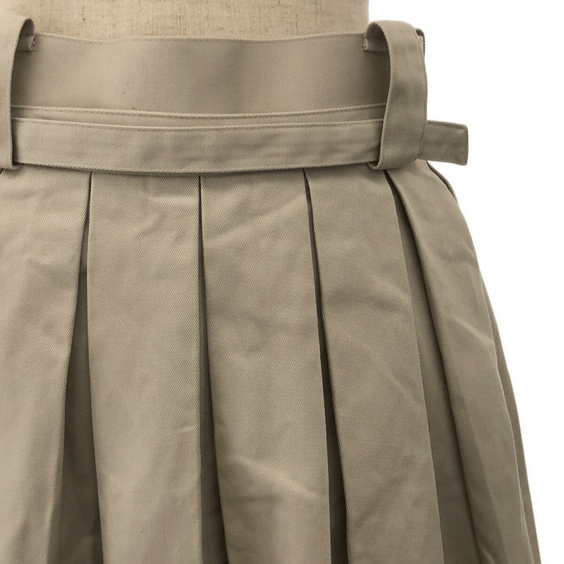 foufou / フーフー super tuck long skirt スーパータックロングスカート